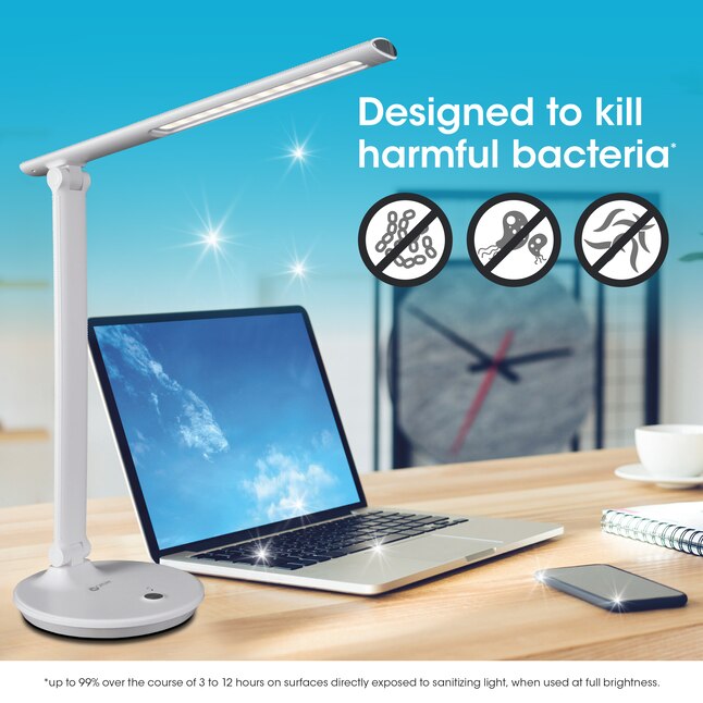 OttLite Emerge Sanitizing LED Desk Lamp