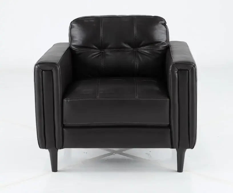 Verona Dark Brown Leather Chair