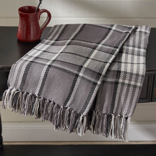 Park Designs Grey Area Throw 60 x27 x27 l