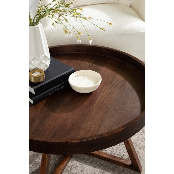 Kate and Laurel Avery 30-inch Round Coffee Table - 30