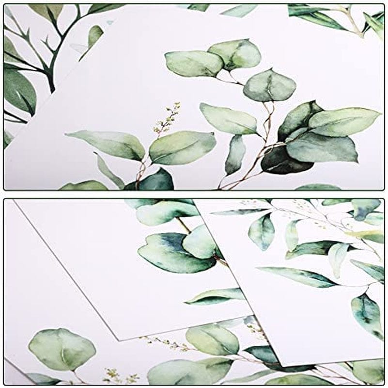 Zonon 9 Pieces Botanical Plant Wall Art Prints Eucalyptus Wall Decor B