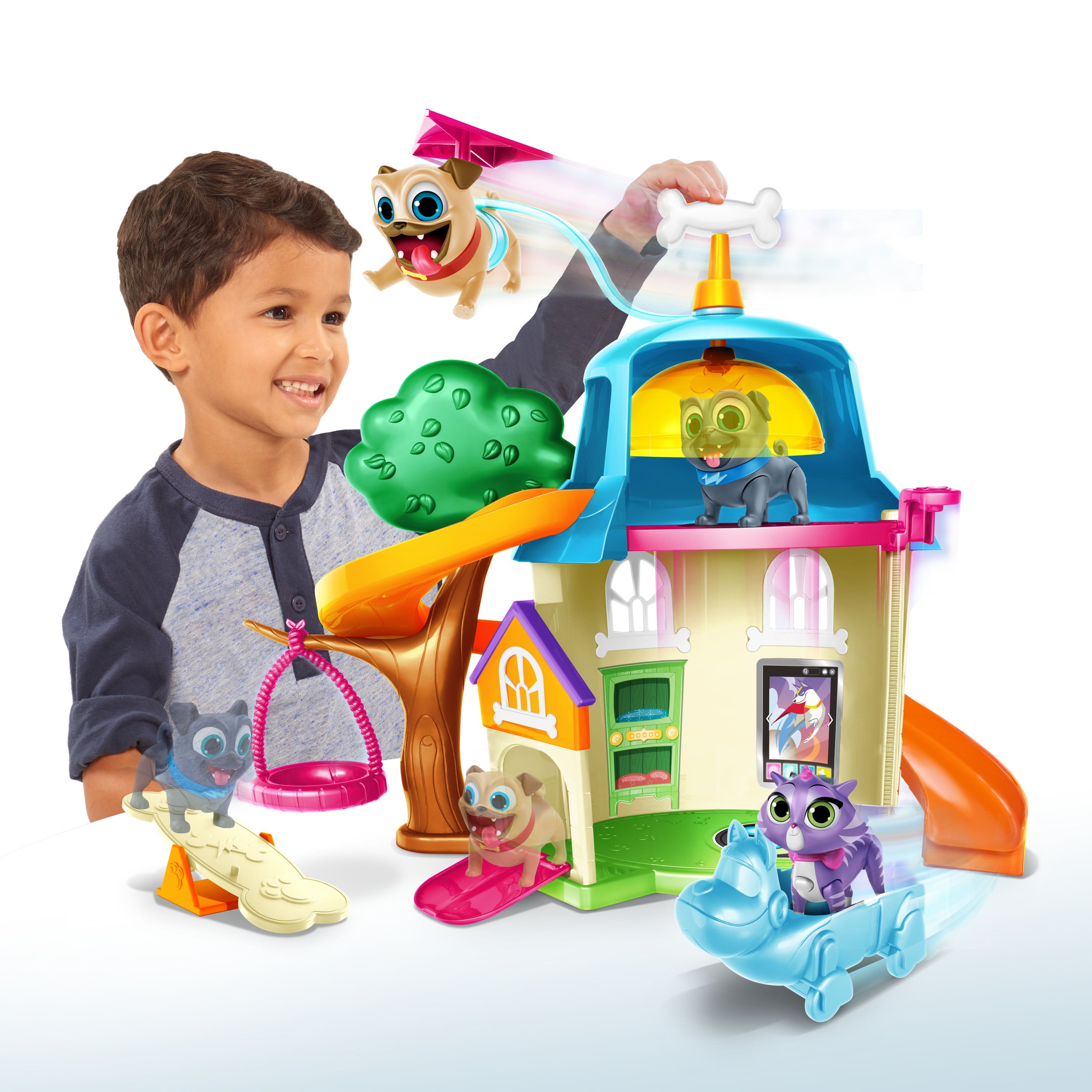 Puppy Dog Pals Doghouse Playset, Officially Licensed Kids Toys for Ages 3 Up, Gifts and Presents