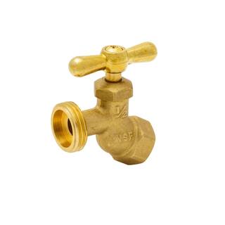 Everbilt 12 in. Brass Hose Bibb Valve 102-403EB