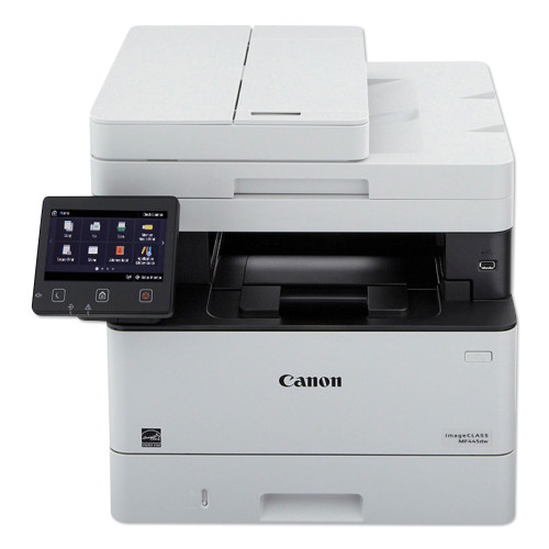 Canon imageCLASS MF445dw Black and White Compact Multifunction Printer， Copy/Fax/Print/Scan (3514C004)