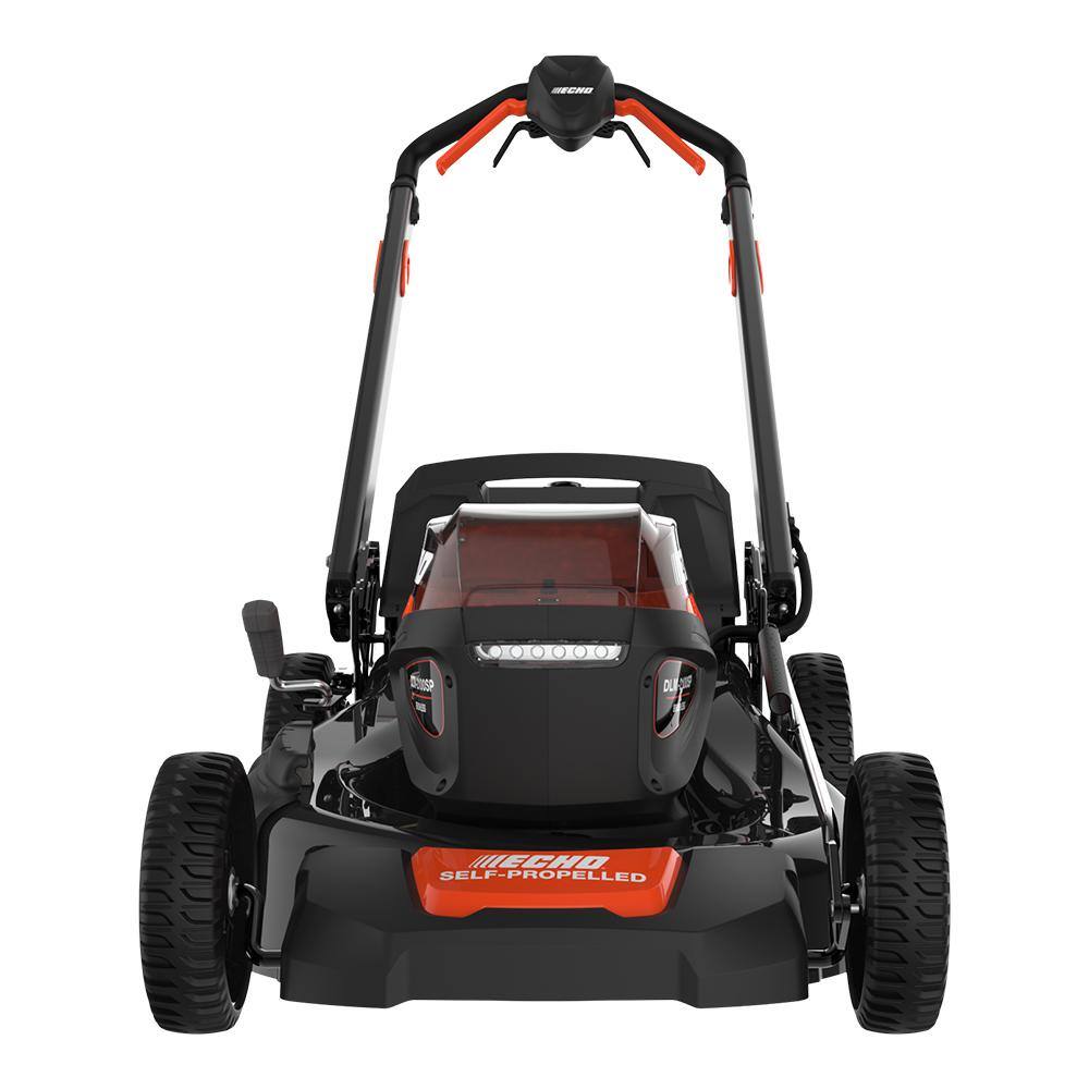 ECHO eFORCE 56-Volt 21 in. Cordless Battery Walk Behind Self-Propelled Lawn Mower (Tool Only) DLM-2100SPBT