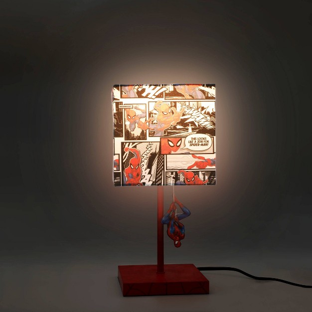 Marvel Spider man Table Lamp includes Led Light Bulb