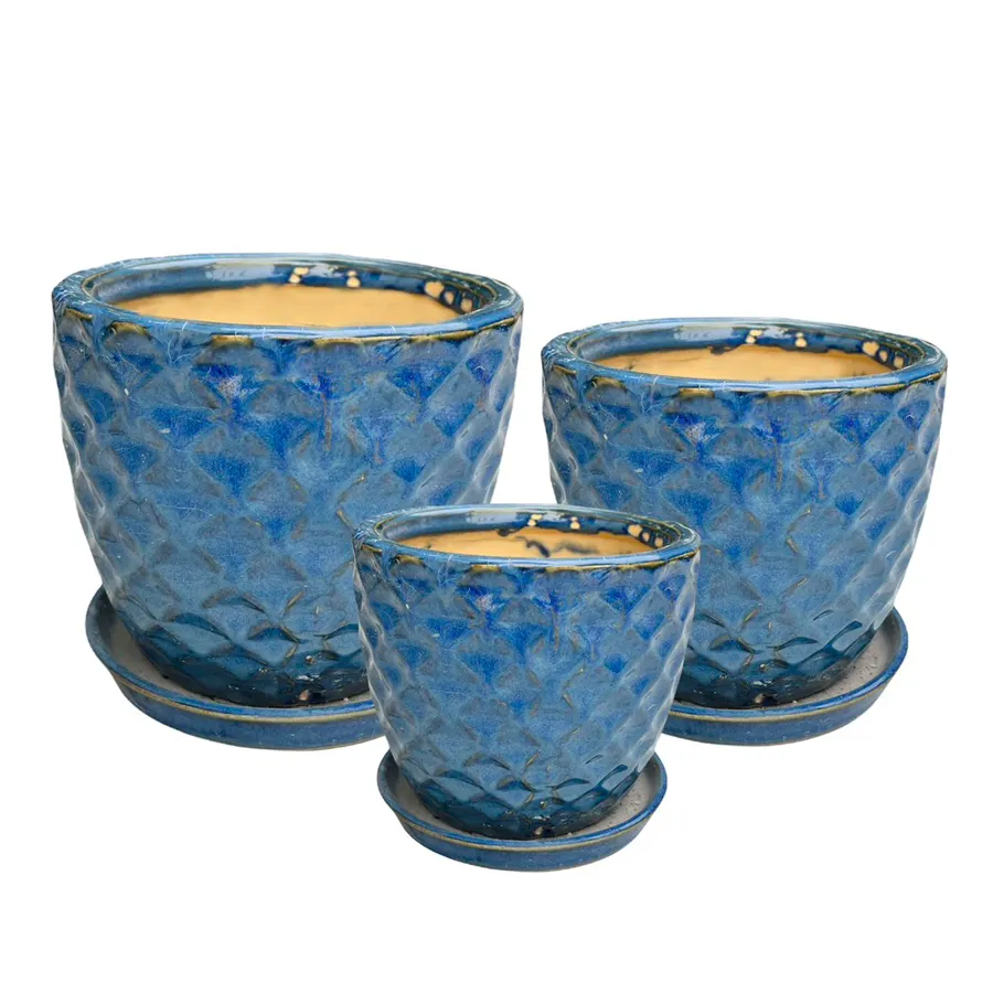 Glazed Flower Planters Pots/ Ceramic planters [wholesale]