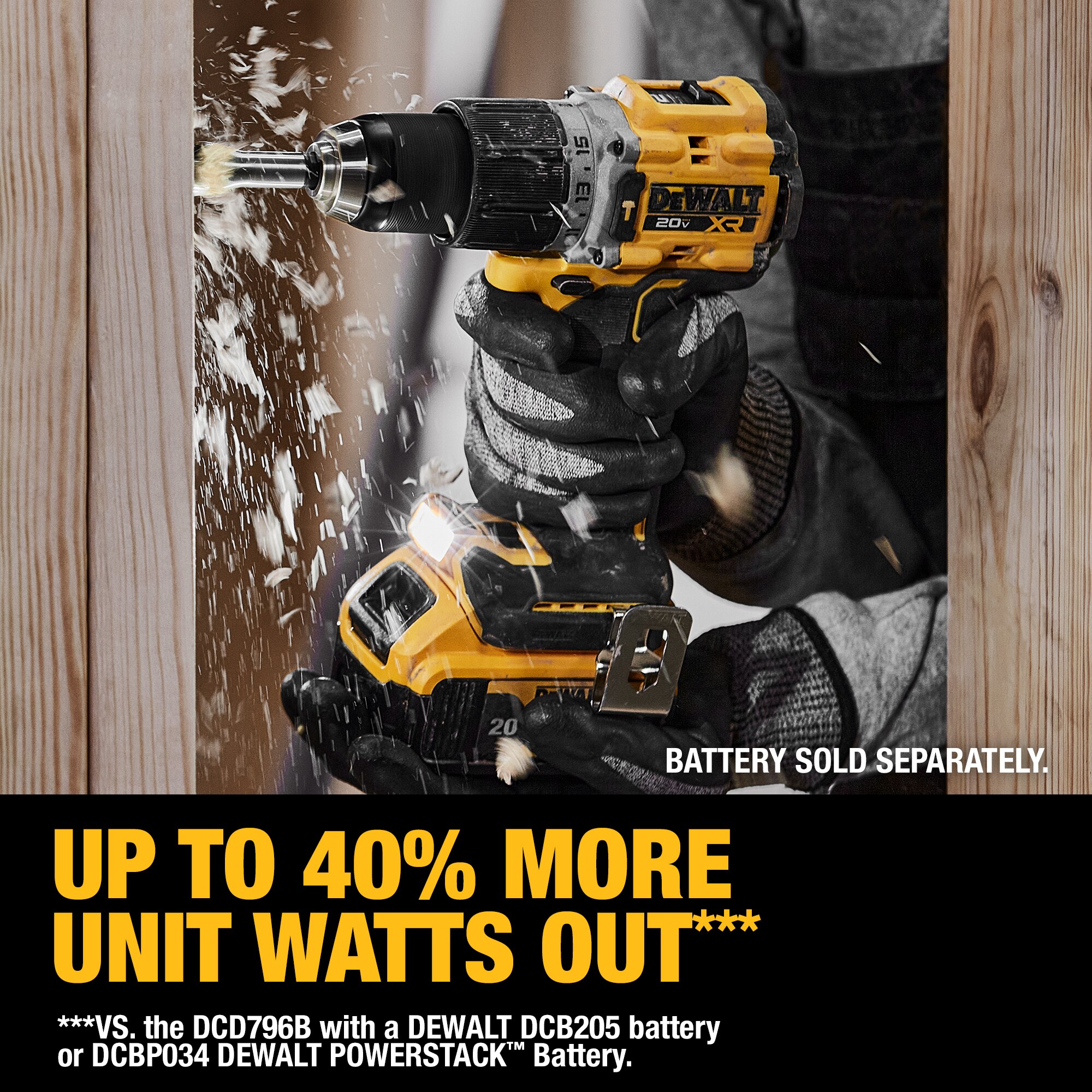 DEWALT DCD805B XR 1/2-in 20-volt Max-Amp Variable Speed Brushless Cordless Hammer Drill