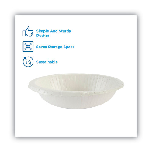 Dixie Paper Dinnerware， Plates， White， 8.5