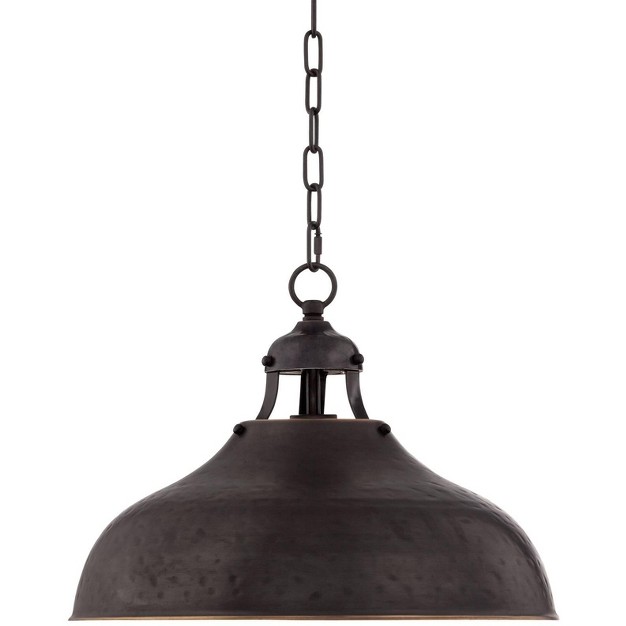 Wide Farmhouse Industrial Rustic Dome Shade For Dining Room Living House Kitchen Island Entryway Bedroom