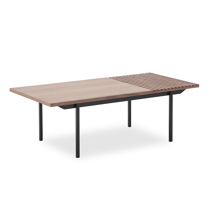 TOZZI Nest of Tables - Walnut & Black