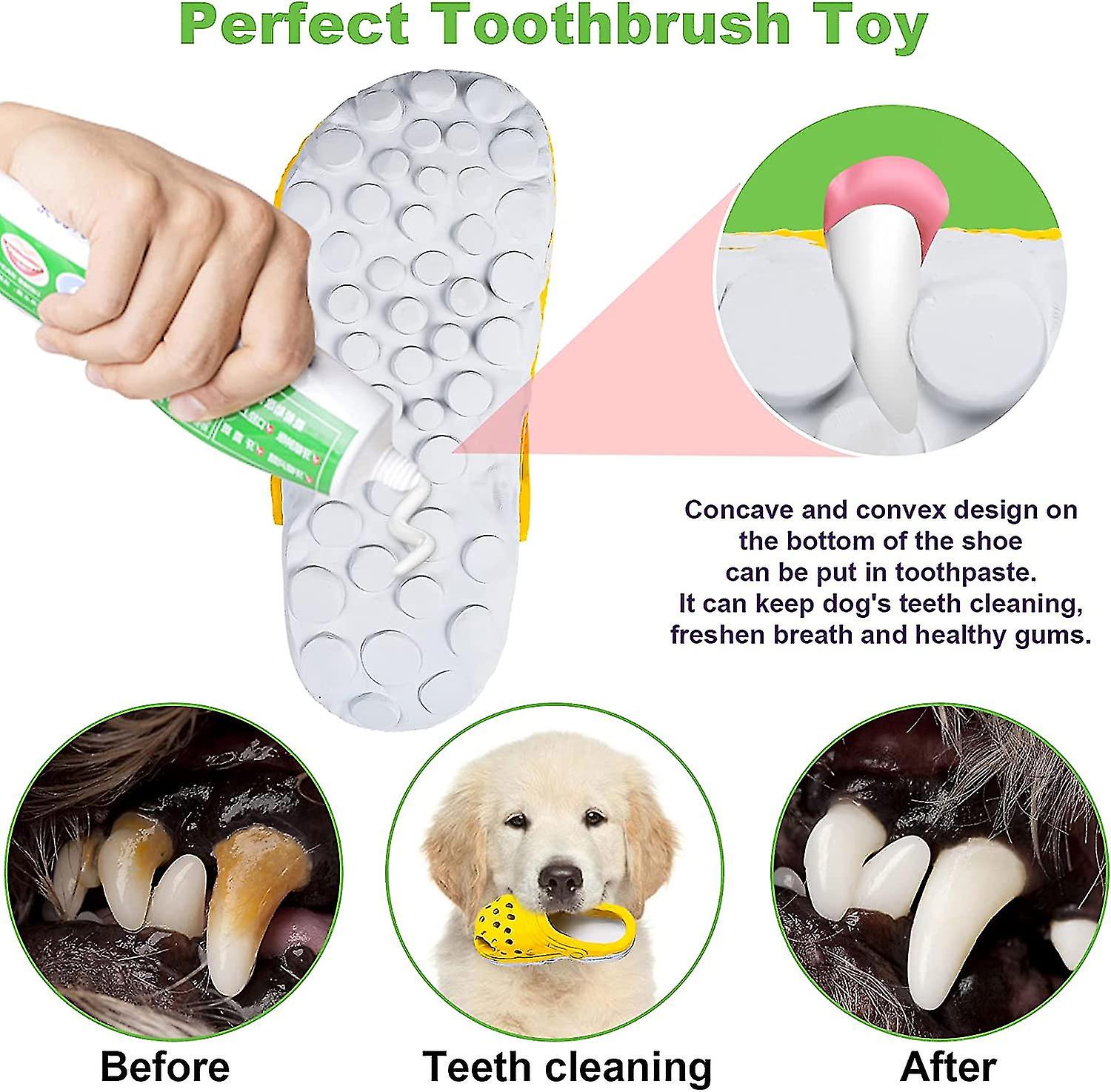 Indestructible Dog Toys Large Dogs， Heilwiy Dog Chew Toys Sturdy， Heilwiy Dog Toothbrush Toys Gift