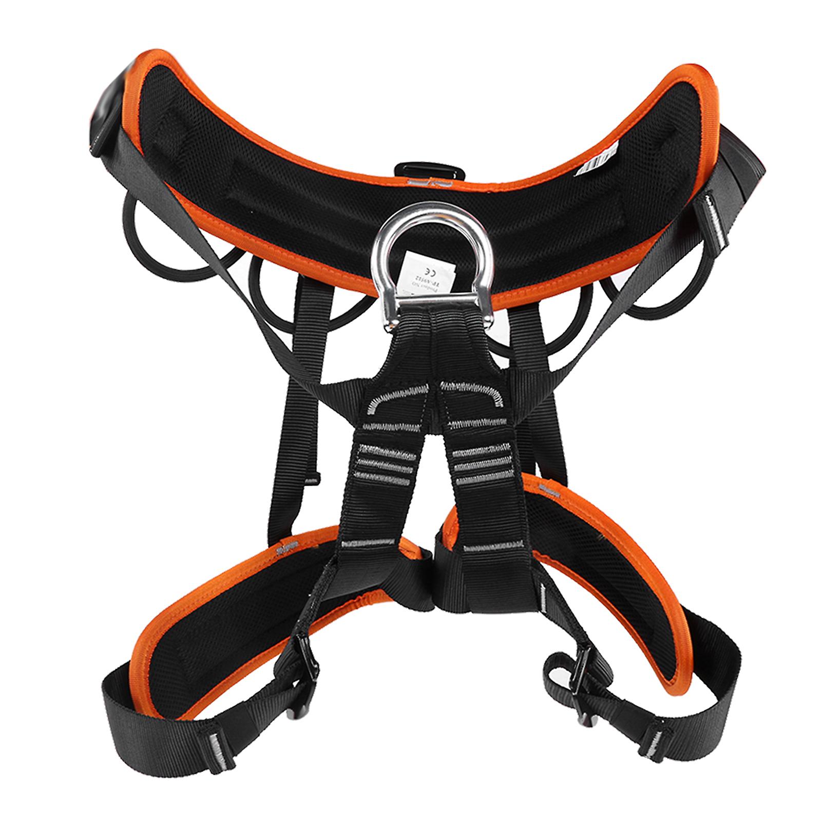 Anti Fall Halfbody Safety Belt Rappelling Rescue Climbing Cave Waist Comfortable Support Aerial Work Outdoor Protection Harness