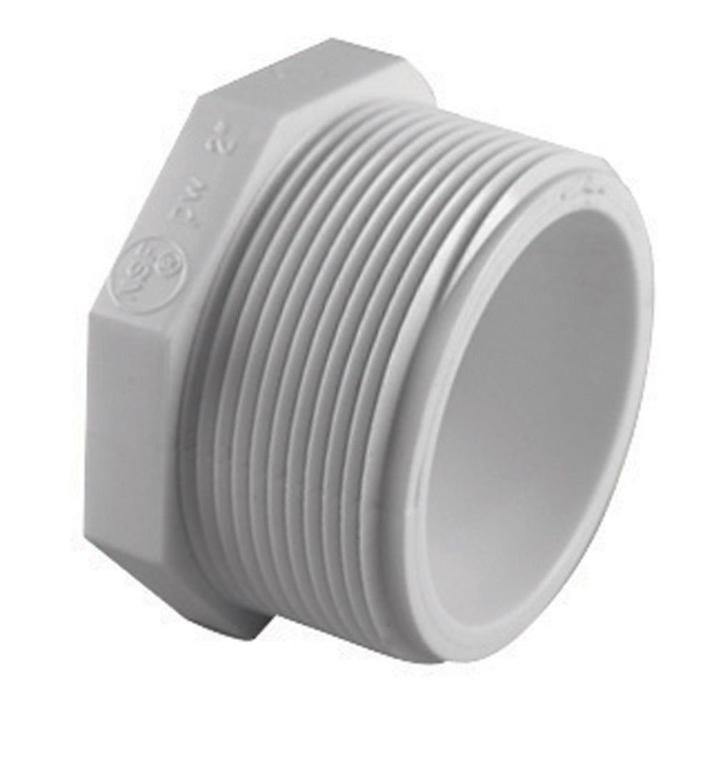 PLUG SCH40 PVC 1/2