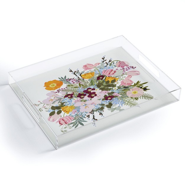 Iveta Abolina Astrid Morning Acrylic Tray Deny Designs