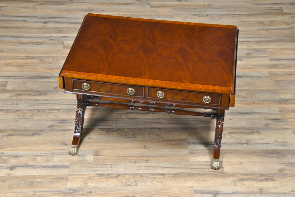 Lyre or Harp Coffee Table   Victorian   Coffee Tables   by Niagara Furniture  Houzz