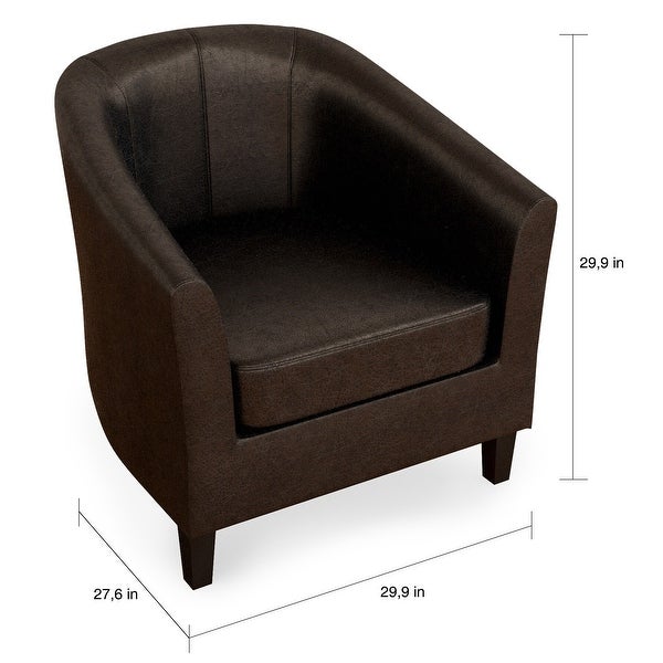 WYNDENHALL Parker 30-in. Wide Tub Chair - 30 inch Wide