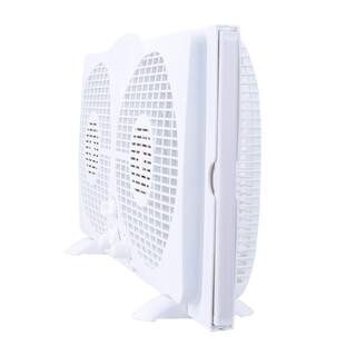 Hampton Bay 9 in. Twin Window Fan WDF9-2