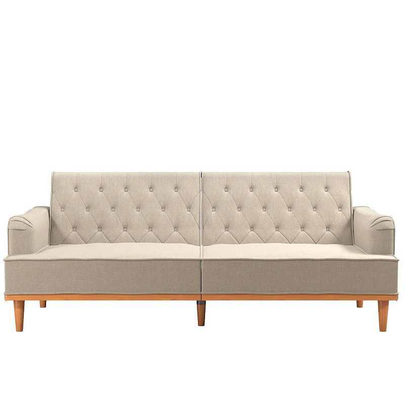 Mr. Kate Stella Vintage Inspired Tufted Futon