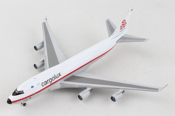 Herpa Cargolux 747 400Erf 1/500 50Th Anniversary R...