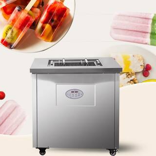 VEVOR Commercial Popsicle Machine 1250 Watt Ice Pop Machine 40 Pcs Set Stainless Steel Ice Lolly Making Machine Silver BBJDM40PCSM000001V1