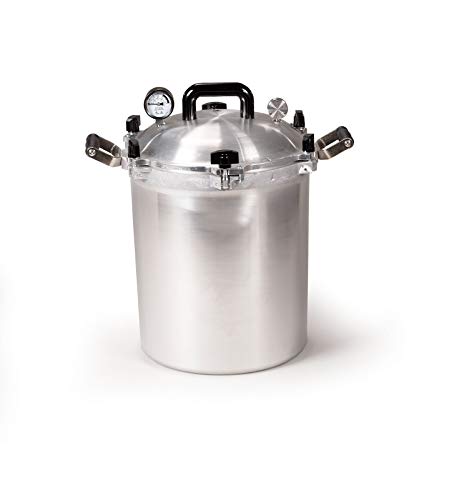 All American 930 Canner Pressure Cooker, 30 qt, Silver