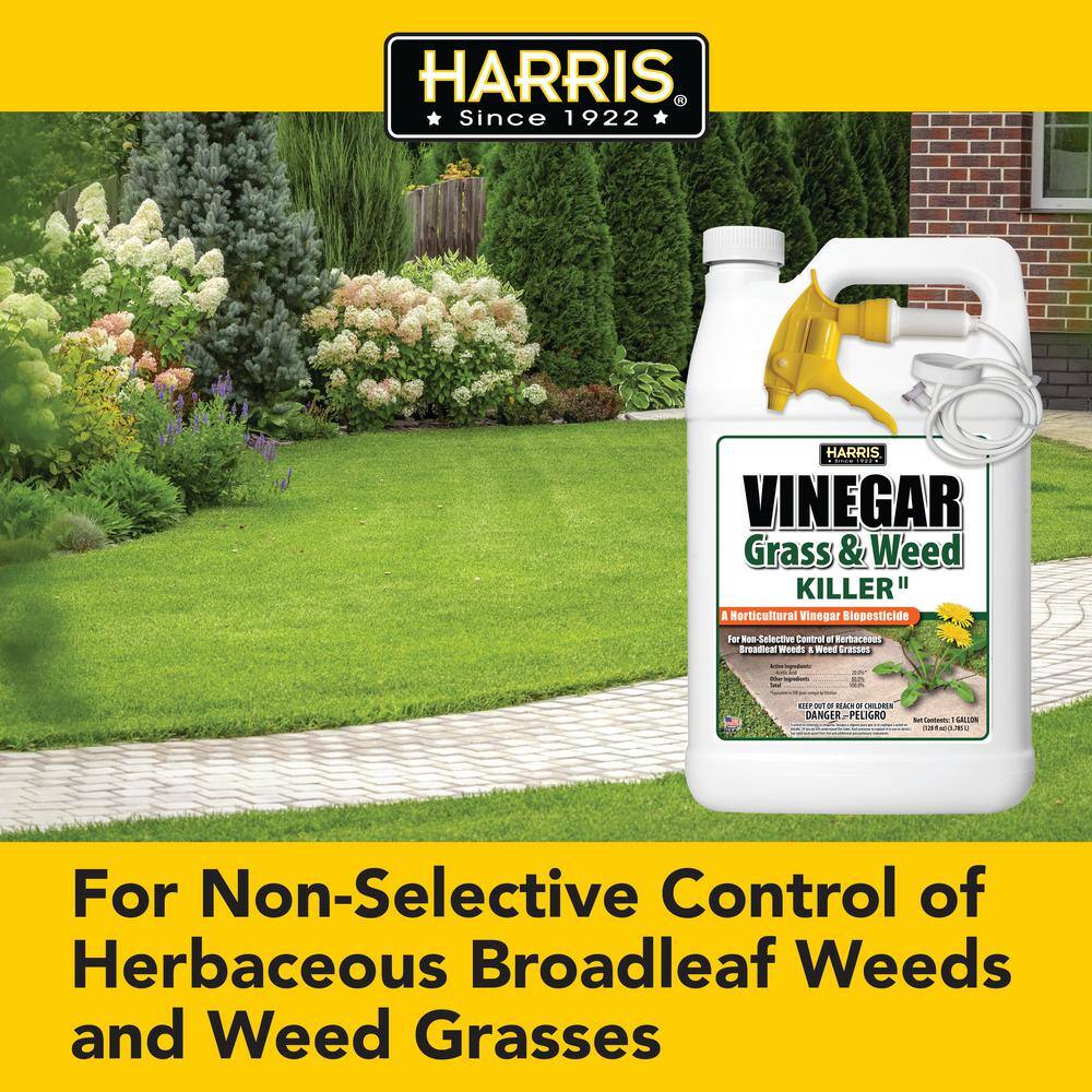 Harris 1 Gal. 20% Vinegar Weed Killer (3-Pack) and 1 Gal. Tank Sprayer Value Pack 3VWEED128TANK