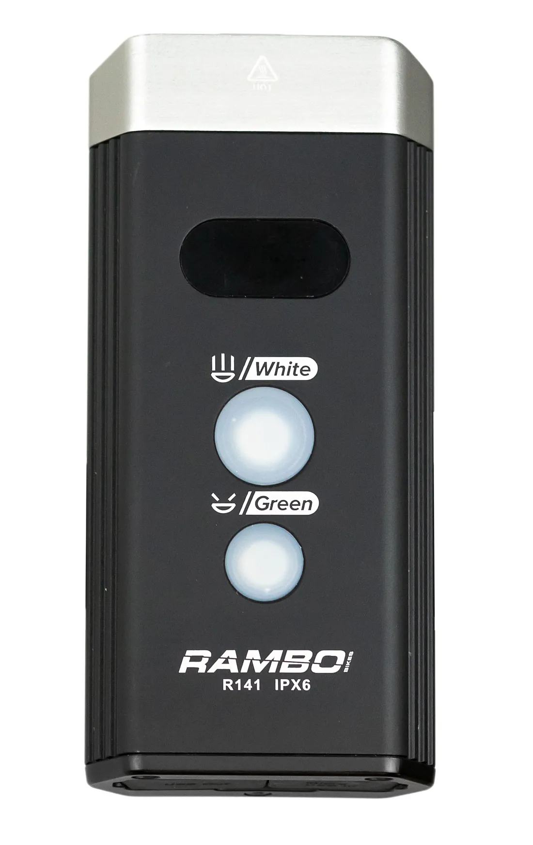 Rambo Bikes Pro Ultra Bright Flashlight R141 Flashlight Application: Biking， Color: Black， 11% Off  w/ Free Shipping