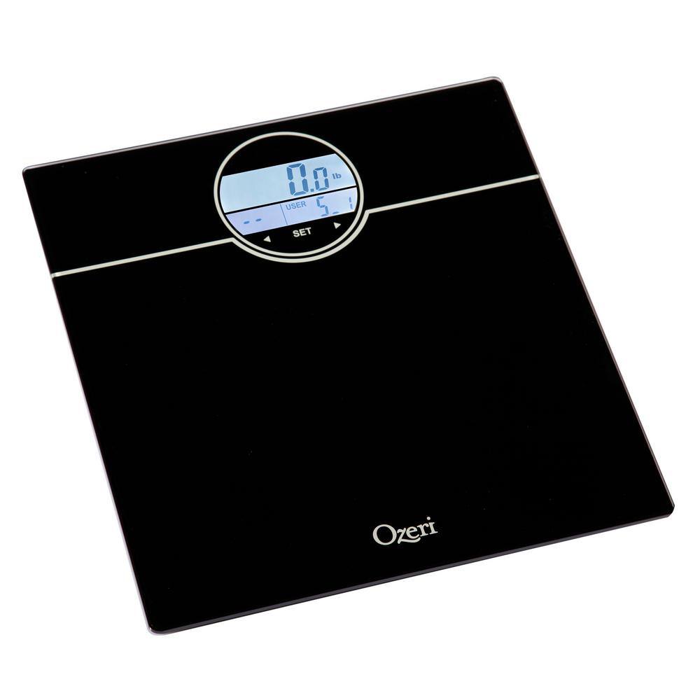 Ozeri WeightMaster 400 lbs. Digital Bath Scale with BMI and Weight Change Detection ZB21