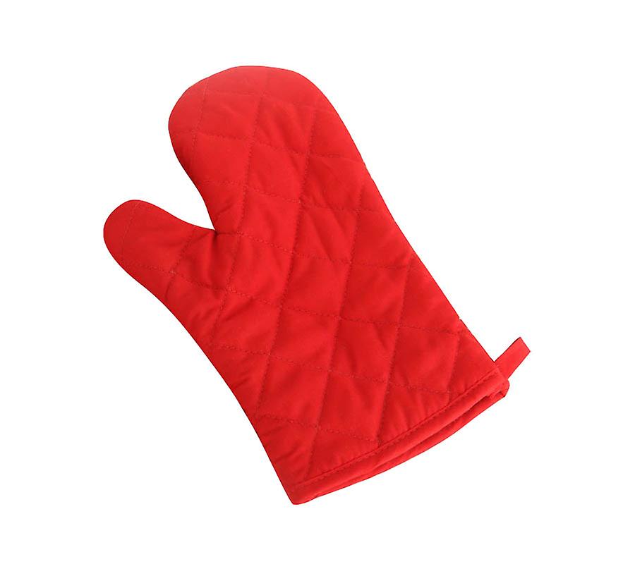 Quilted Big Red [pure Color] Factory Thickened Microwave Oven Gloves， Special Heat Insulation， Anti-scald And High Temperature Resistant Kitchen For B