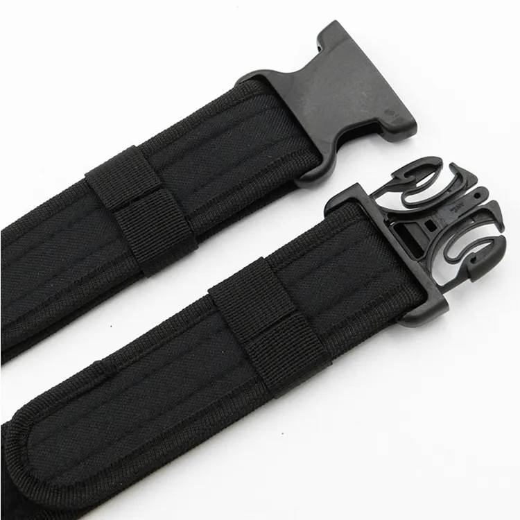 Hot Sale Outdoor tactical belt EVA sponge quick release  belt Oxford cloth men's canvas  tactical belt