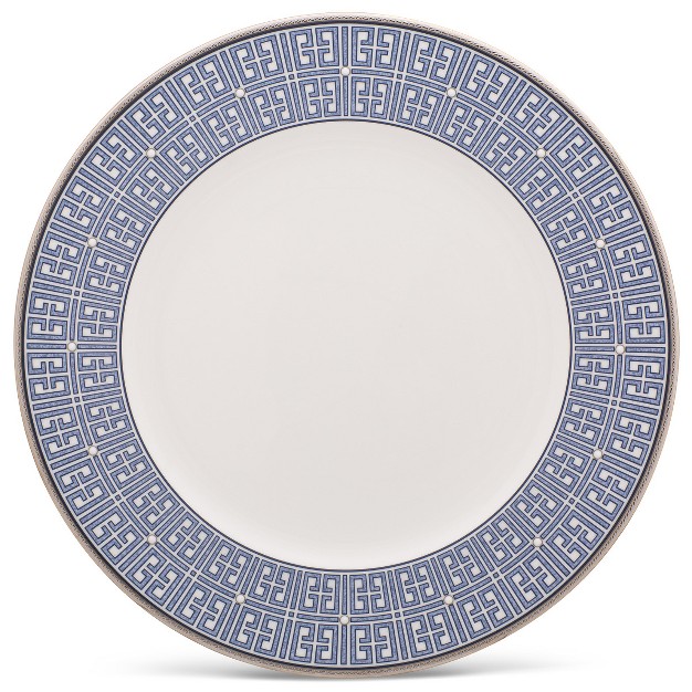 Noritake Infinity Blue Set Of 4 Dinner Plates