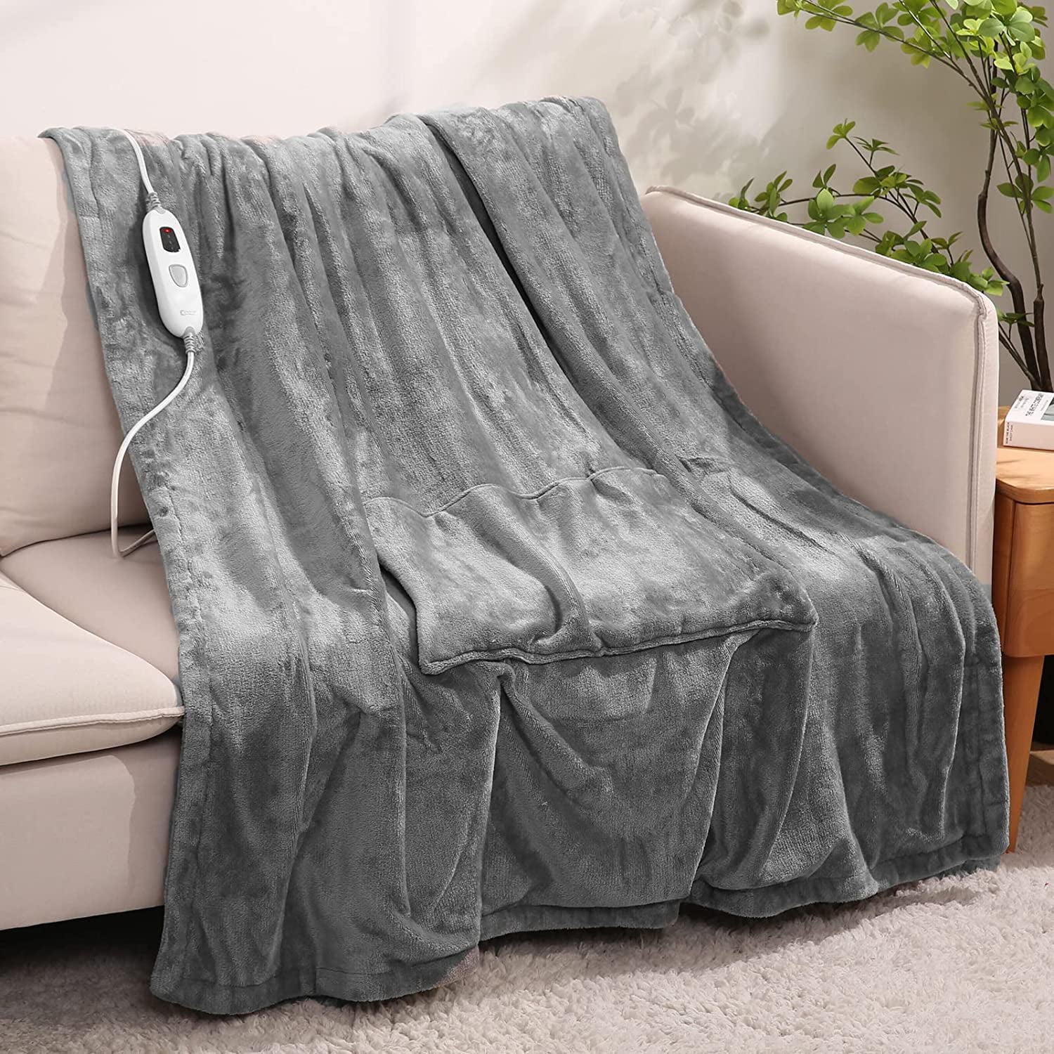 Heated Blanket Electric Throw - 50