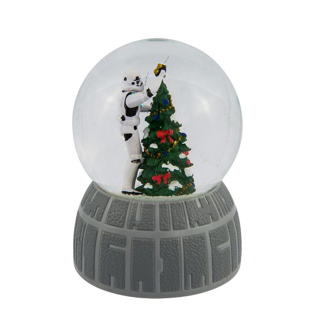 Kurt Adler 100mm Star Wars Musical Stormtrooper Decorating Christmas Tree Water Globe