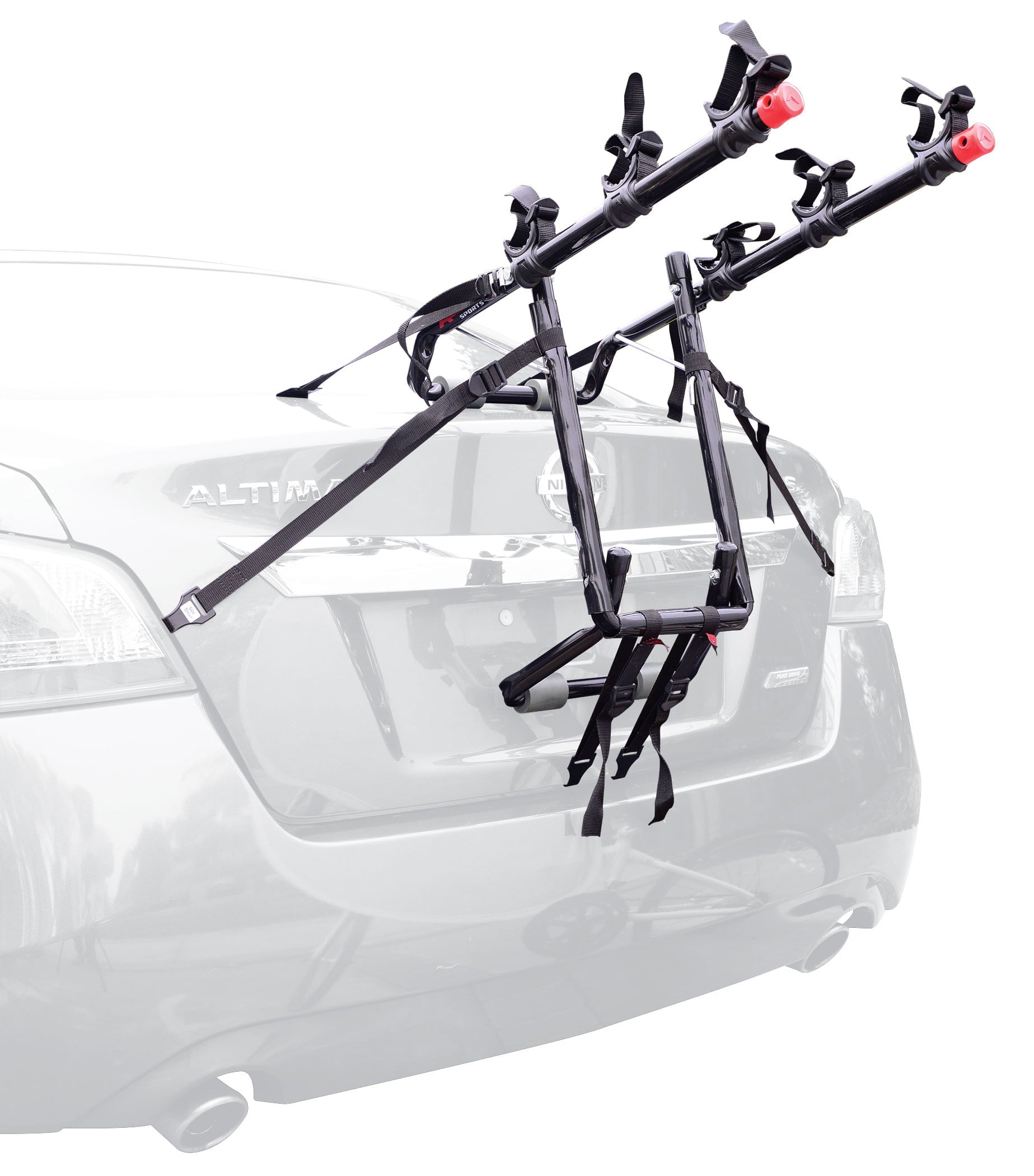 Allen Sports Deluxe 3-Bike Trunk Mounted Bike Rack Carrier， Model 103DN