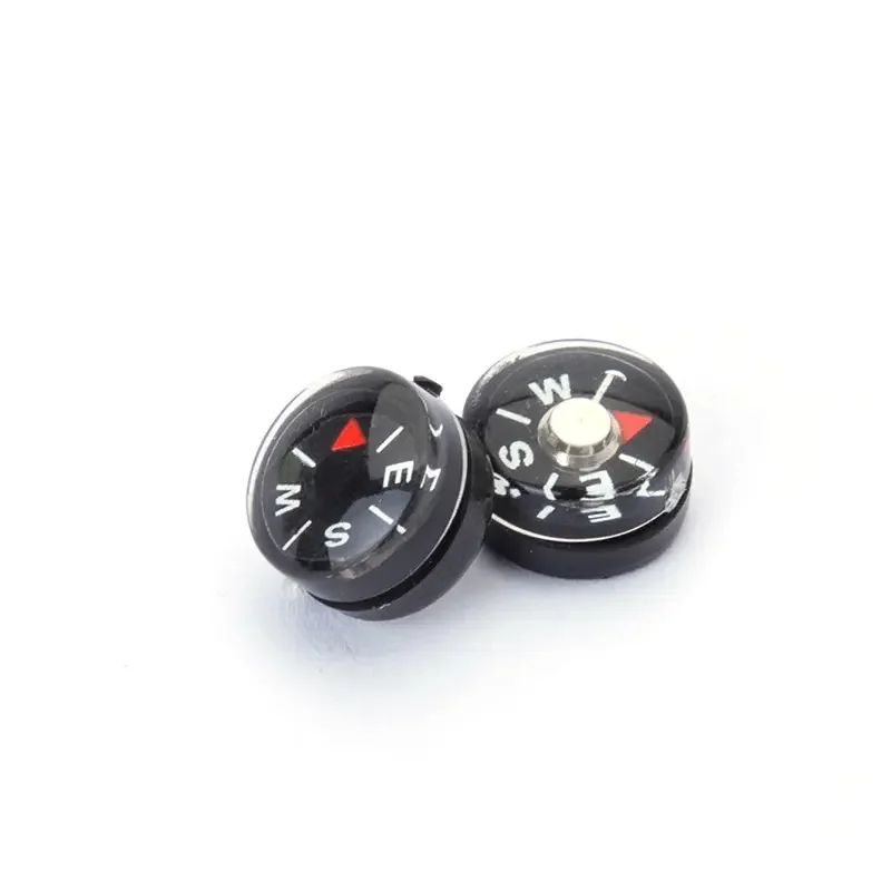 Wholesale  9.6mm mini compass Pocket Compass outdoor Portable compass