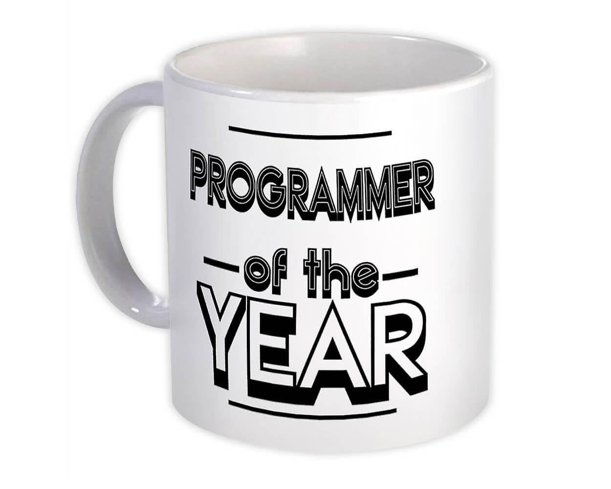 Gift Mug: PROGRAMMER of The Year Christmas