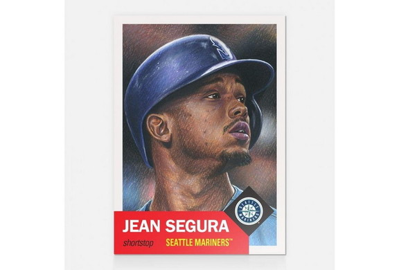 Topps Seattle Mariners MLB Jean Segura Topps Livin...