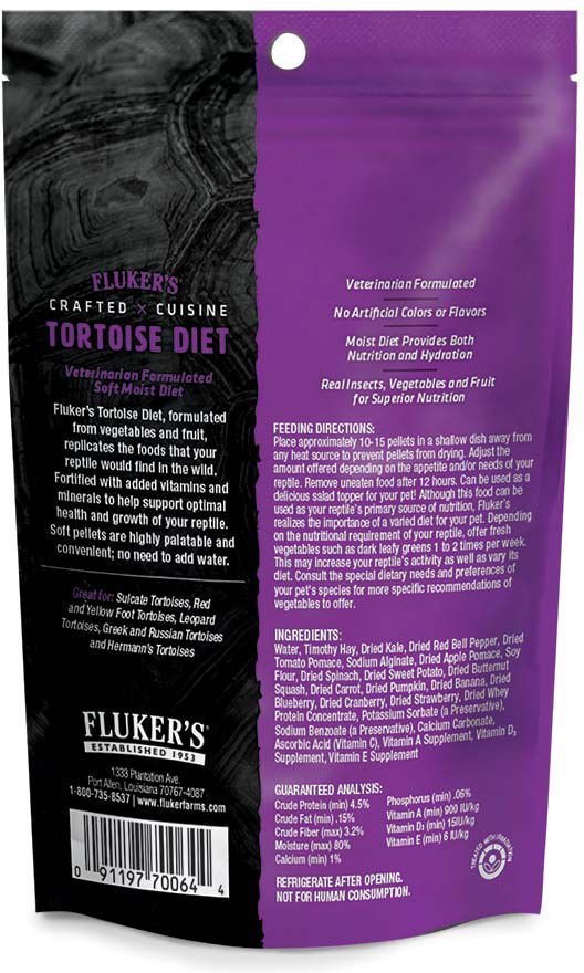 Fluker's Crafted Cuisine Tortoise Food