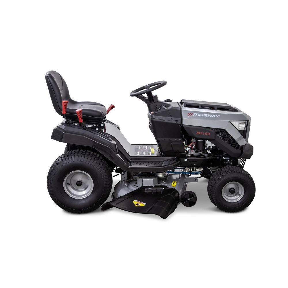 Murray MT100 42 in. 13.5 HP 500cc E1350 Series Briggs and Stratton Engine 6-Speed Manual Gas Riding Lawn Tractor Mower MYT4213500