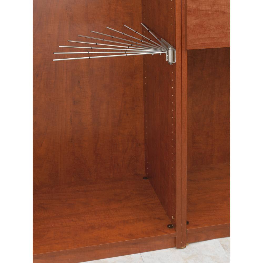 Rev-A-Shelf Chrome Steel Clothes Rack 16.13 in. W x 2.25 in. H CPRF-16CR-52