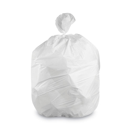 Heritage Bag Linear Low-Density Can Liners | 30-35 gal， 1.4 mil， 33 x 45， White， 200