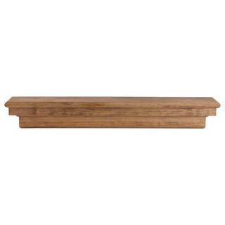 Dogberry Collections 60 in. Aged Oak French Corbel Mantel Shelf m-fcor-6077-agok-none