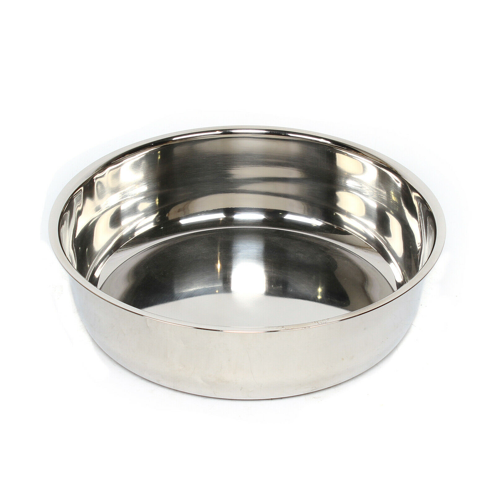 Oukaning Chafing Dish Stainless Steel Buffet Catering Tray Chafer Food Warmer Container Silver Rotate 30cm