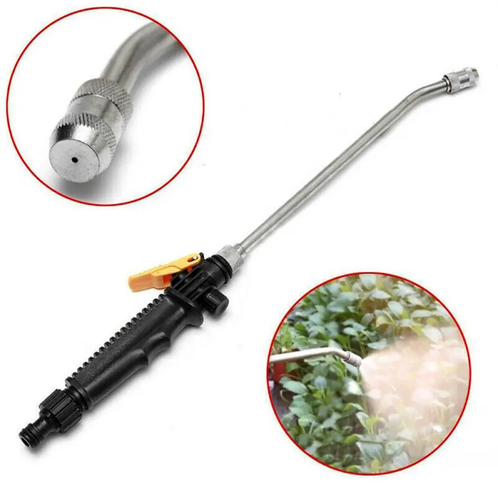 High Pressure Stainless Steel Spray Nozzle Garden Atomizing Sprinkler Agricultural Sprayer for Garden Watering Water Mist