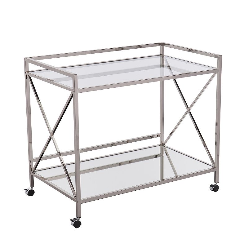 Southern Enterprises Maxton Gold Bar Cart