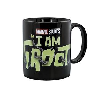 Uncanny Brands Marvel's Single- Cup 'I Am Groot' Black Coffee Mug with Warmer for Your Drip Coffee Maker MW1-MVM-GR1