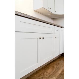 Design House Brookings Plywood Ready to Assemble Shaker 48x34.5x24 in. 2-Door Base Kitchen Cabinet Sink in White 561514