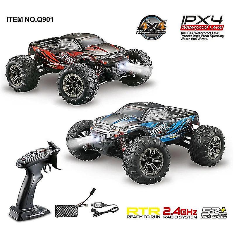 Xinlehong Q901 Rc Car 2.4g 4ch Brushless Motor Max Speed 52km/h Rc Cars Brushless Remote Control Car Led Rtr Kid#39;s Adult Toys