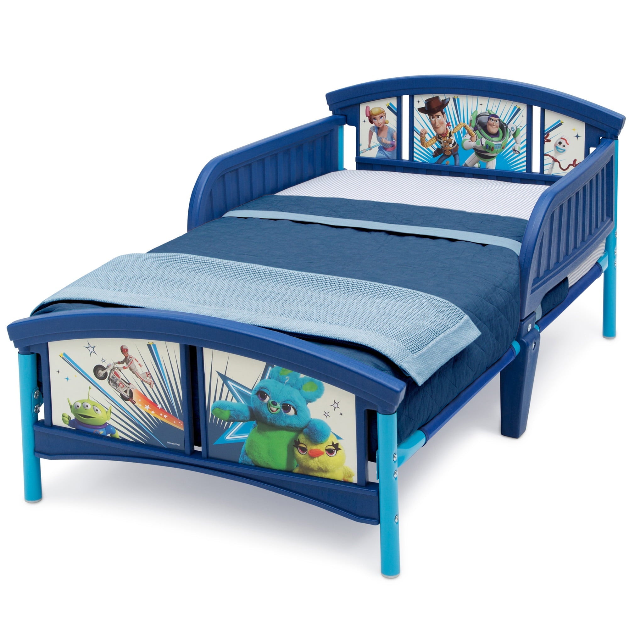 Disney/Pixar Toy Story 4 Plastic Toddler Bed by Delta Children